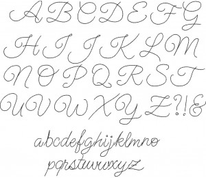 Stickserie - Alpha Family Schriftart